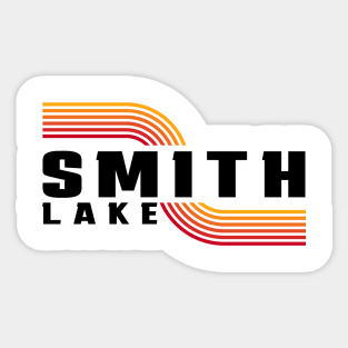 Smith Lake 80's Retro Sticker